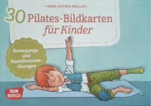 zu sehen ist das Cover von Pilates Bildkarten für Kinder